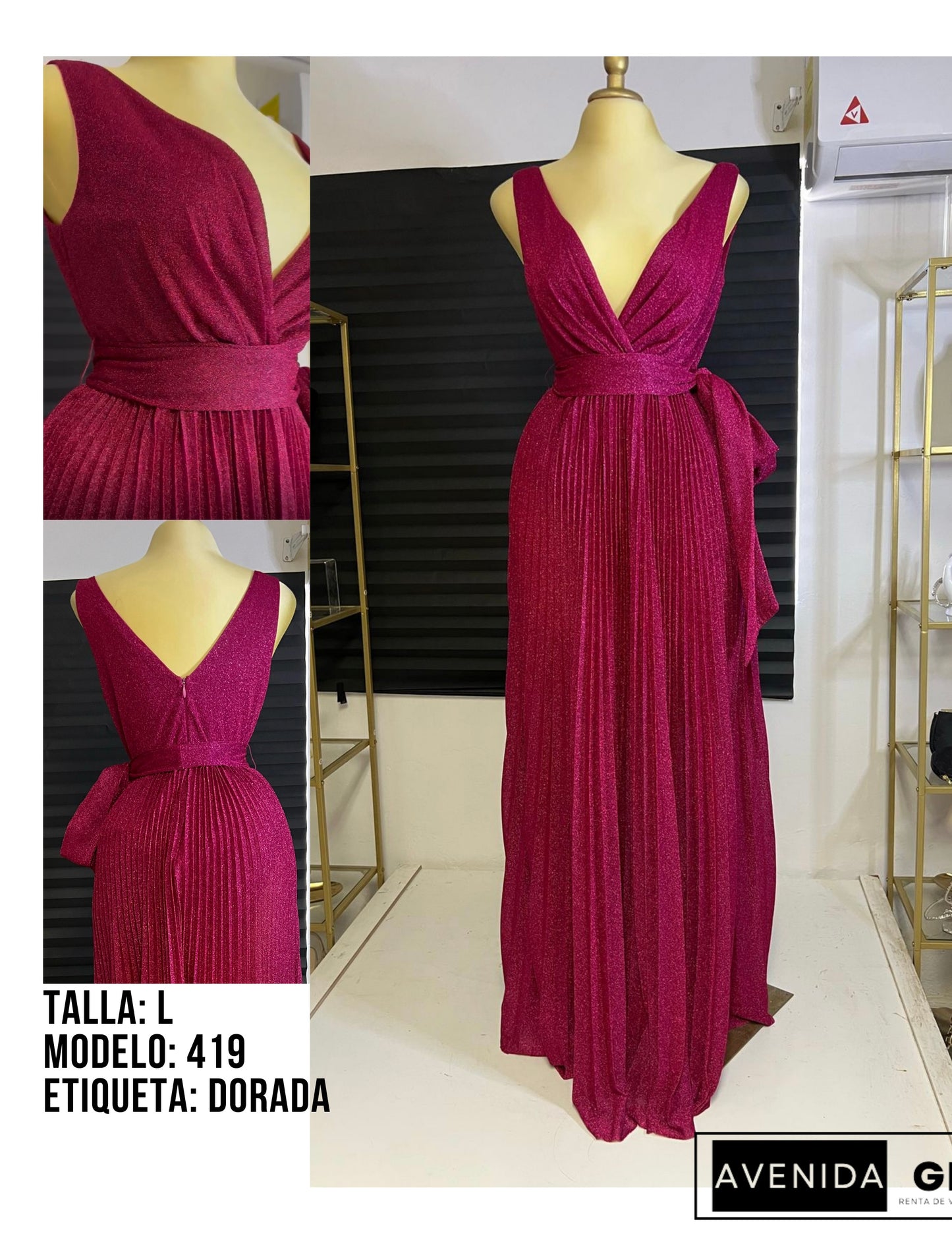 Modelo #419 Talla L