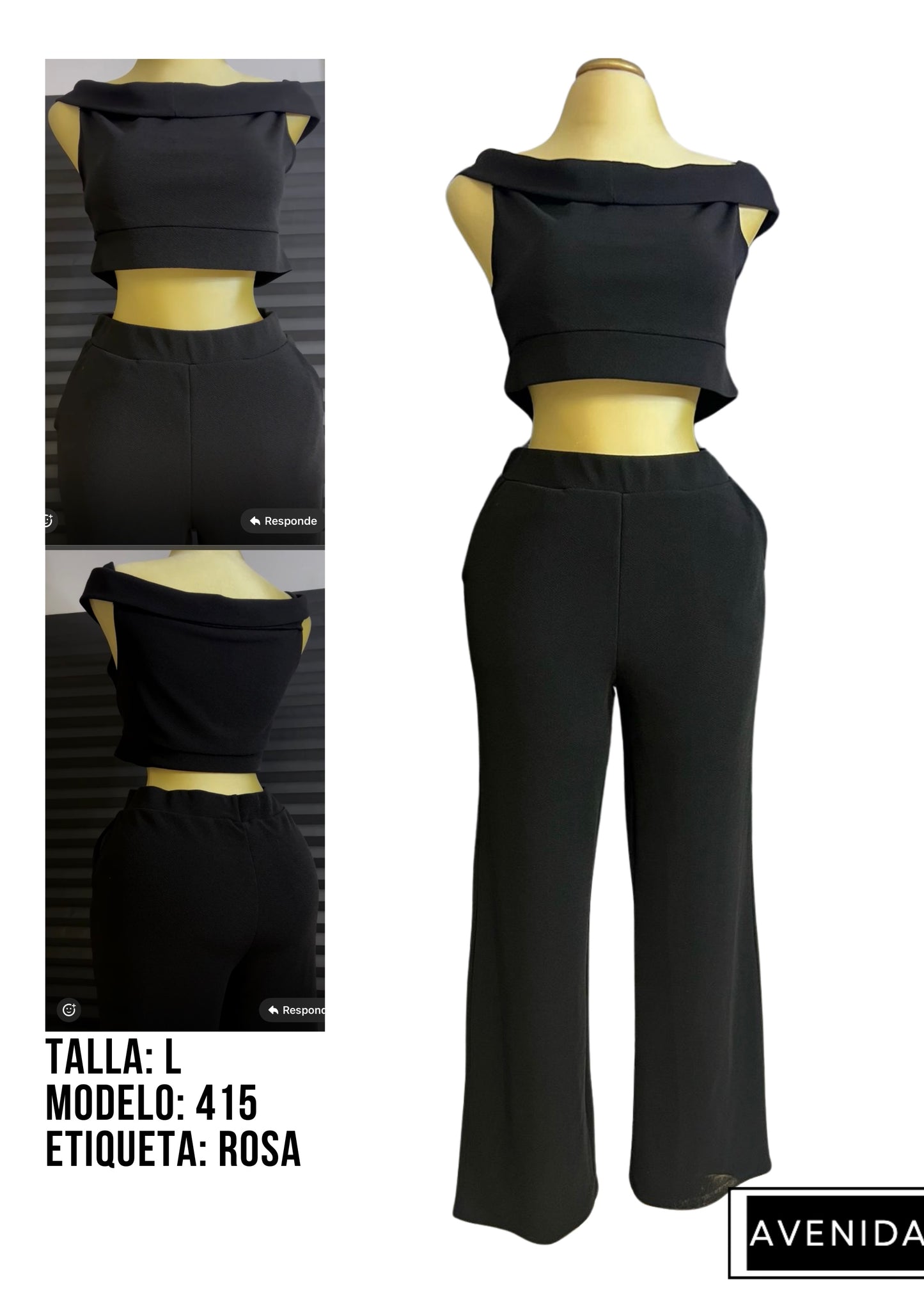 Modelo #415 talla L